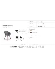 Globe-K Wox Soft Iroko/Meşe