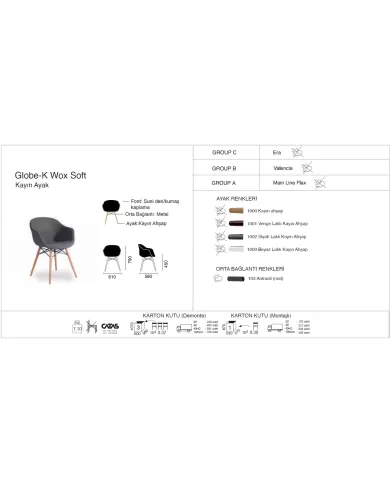 Globe-K Wox Soft Kayın