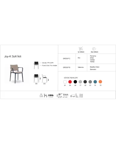 Joy-K Soft İkili Minder