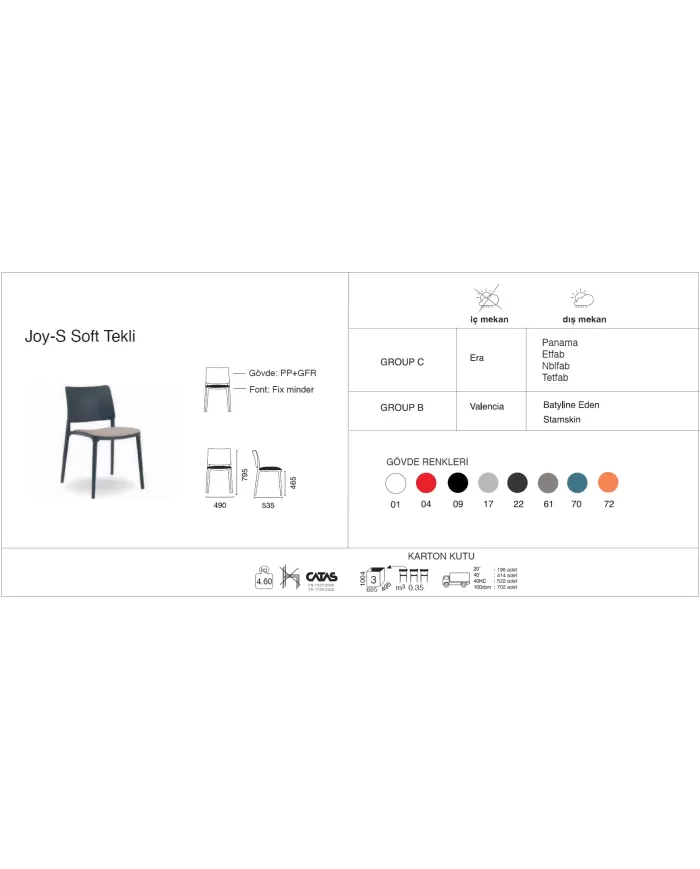 Joy-S Soft Tekli Minder