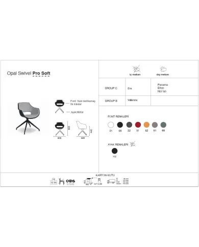 Opal Swivel Pro Soft