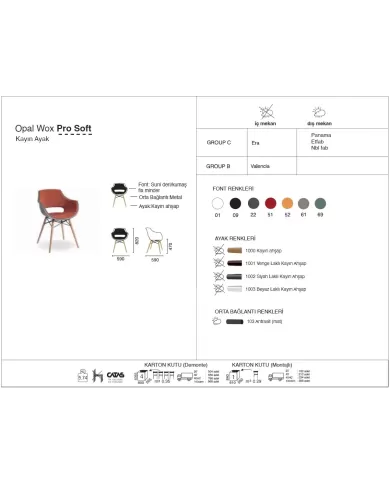 Opal Wox Pro Soft Kayın Ayak